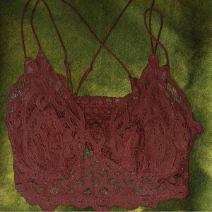 free people terracotta bralette